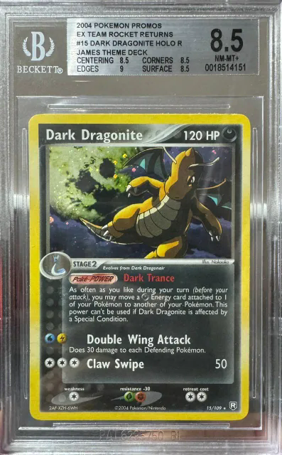 DARK DRAGONITE HOLO R PROMO EX TEAM ROCKET RETURNS